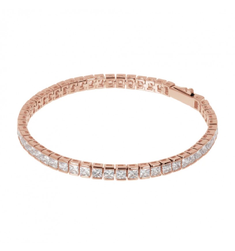 Bronzallure Wsbz W Bracciale Tennis Donna Clessidra