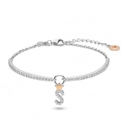 Bracciale Comete gioielli Stella lettera S donna BRA 195