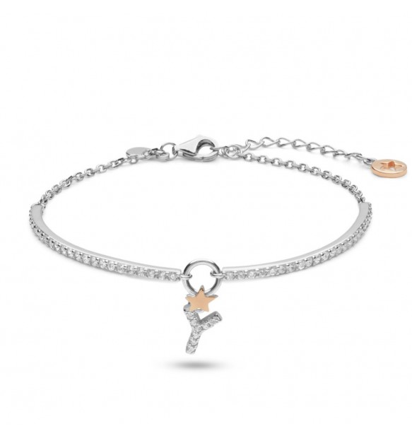 Bracciale Comete gioielli Stella lettera Y donna BRA 201