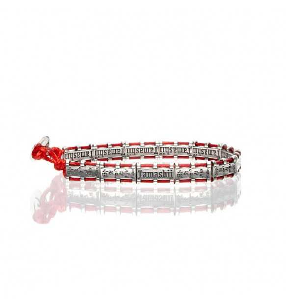 Bracciale Tamashii bandiere tibetane medium BHS924-S6-R