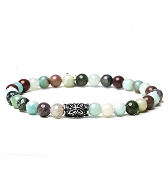 Bracciale Gerba Stone 6 mm AMAZONITE 240