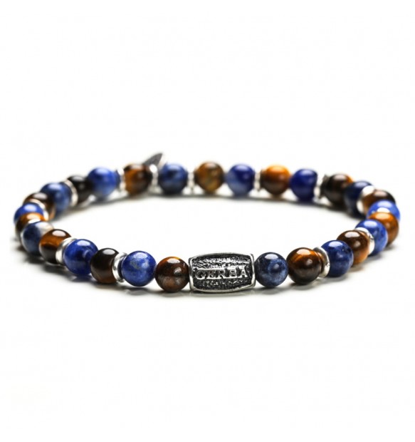 Bracciale Gerba Stone 6 mm 248 BLUE ISLAND