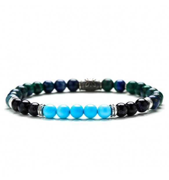 Bracciale Gerba Stone 6 mm 253 CAPRI SEA