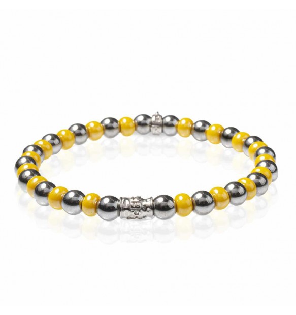 Bracciale Gerba Stone 6 mm 623 YELLOW