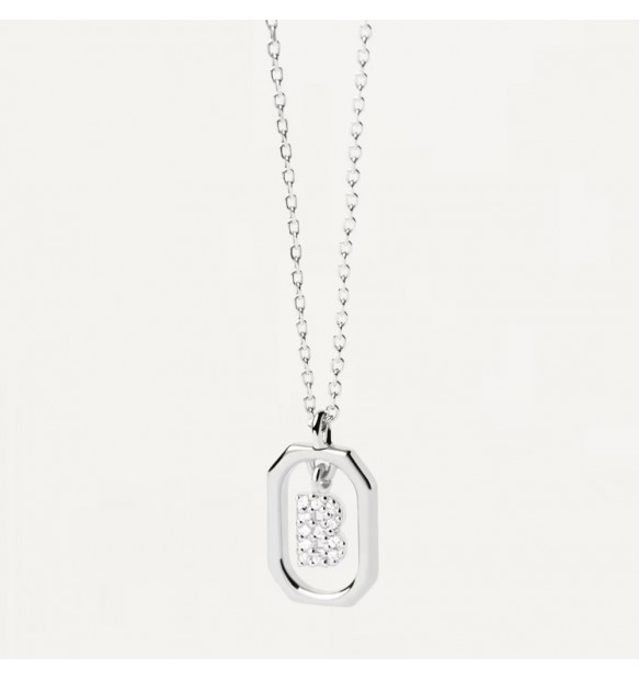 Collana PDPaola MINI Letters B donna CO02-513-U