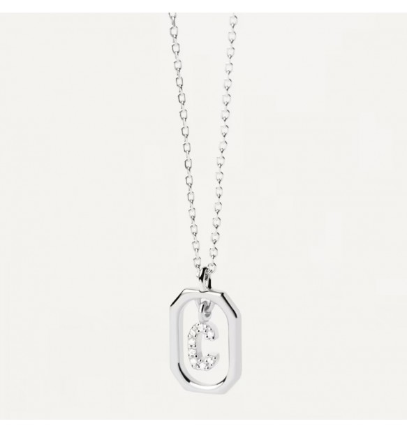 Collana PDPaola MINI Letters C donna CO02-514-U