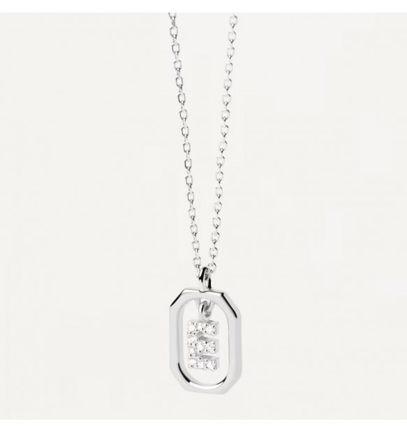 Collana PDPaola MINI Letters E donna CO02-516-U