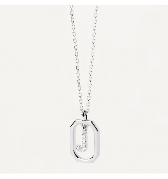 Collana PDPaola MINI Letters J donna CO02-521-U