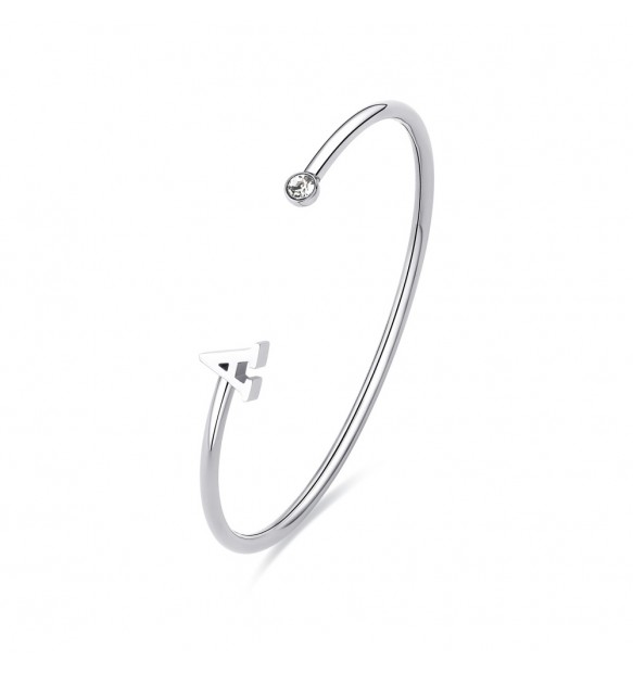 Bracciale Sagapo Click lettera A donna SCK212