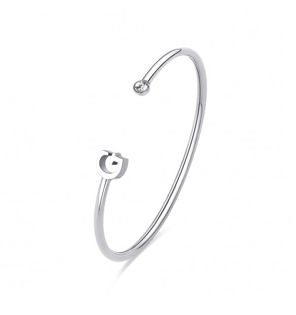 Bracciale Sagapo Click lettera G donna SCK218