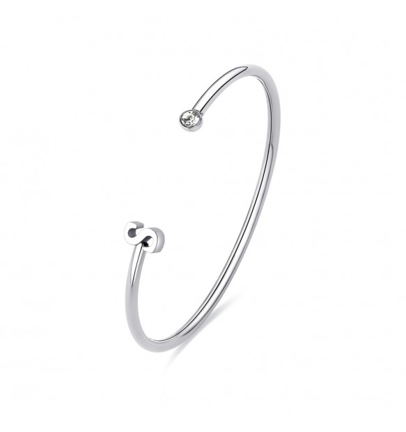 Bracciale Sagapo Click lettera S donna SCK229