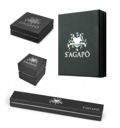 confezione Sagapo Monogram lettera N uomo SMG24