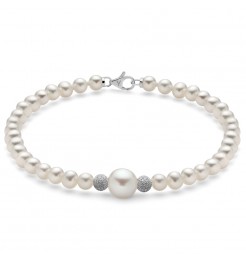 Bracciale Yukiko Perle boule e Fantasia donna PBR1410YV