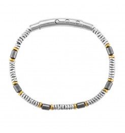 Bracciale 4US Cesare Paciotti ematite uomo 4UBR7018