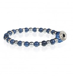 Bracciale Gerba Lab collection agata blu LAB 137