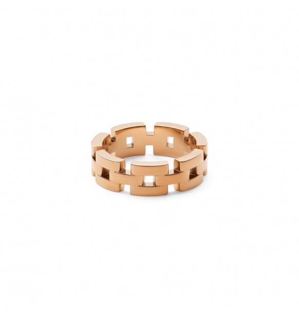 Anello Daniel Wellington 3-link rose gold