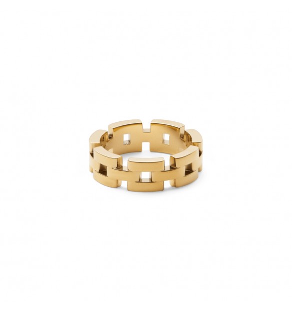 Anello Daniel Wellington 3-link gold