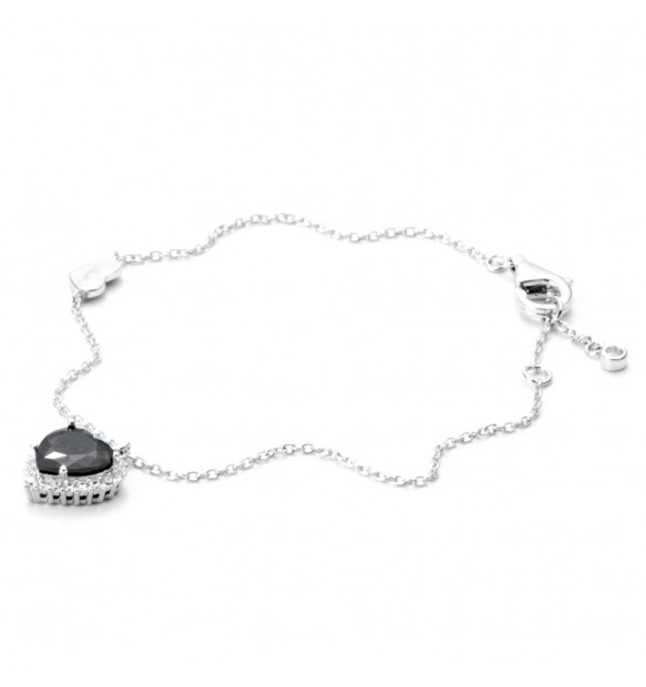 Bracciale 4US Cesare Paciotti black heart donna 4UBR3206W